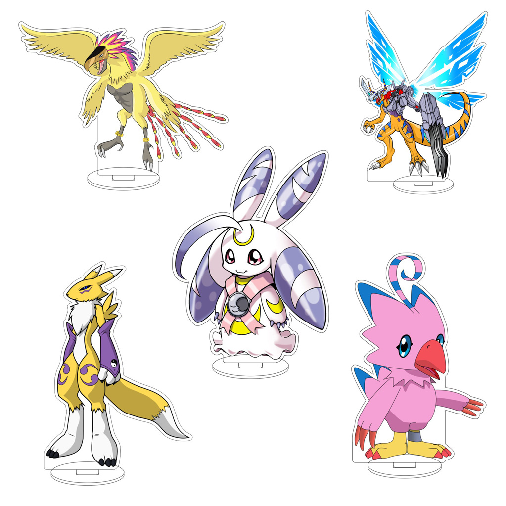 Monstera - Акриловая фигурка-подставка 16 см: Аниме-персонажи Digimon
