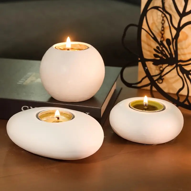 Terracotta Pot - Подсвечник для чайной свечи, силиконовая форма