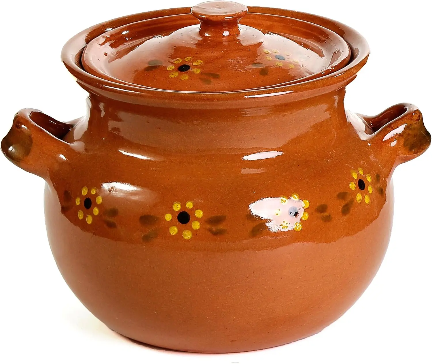 Terracotta Pot - Традиционный мексиканский глиняный горшок для бобов,