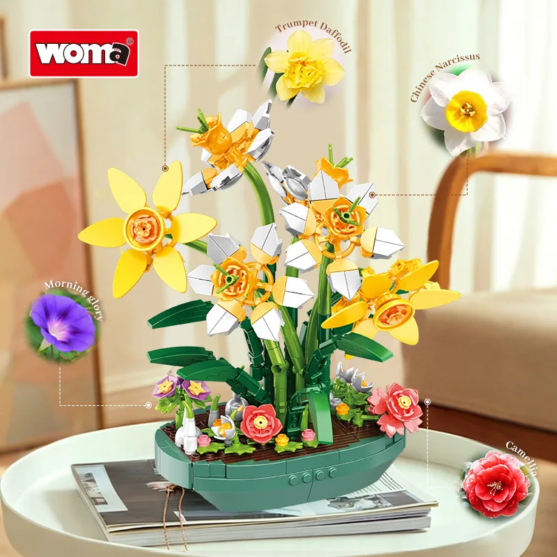 Конструктор-имитация нарцисса  – обзор и цена Plant Parent Yearly