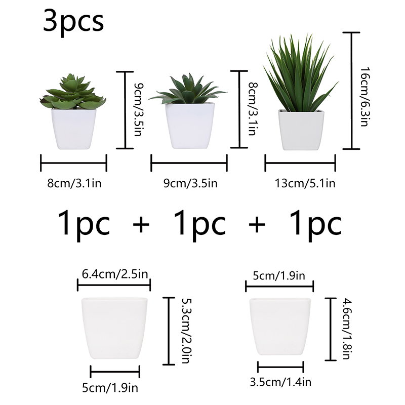 Искусственное вечнозеленое рас – обзор и цена Succulent Set