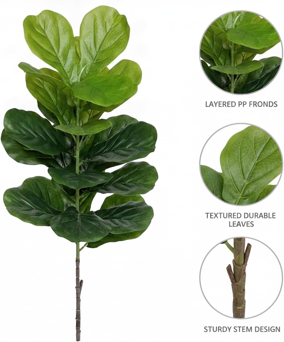 Большое искусственное дерево ф – обзор и цена Fiddle Leaf Fig